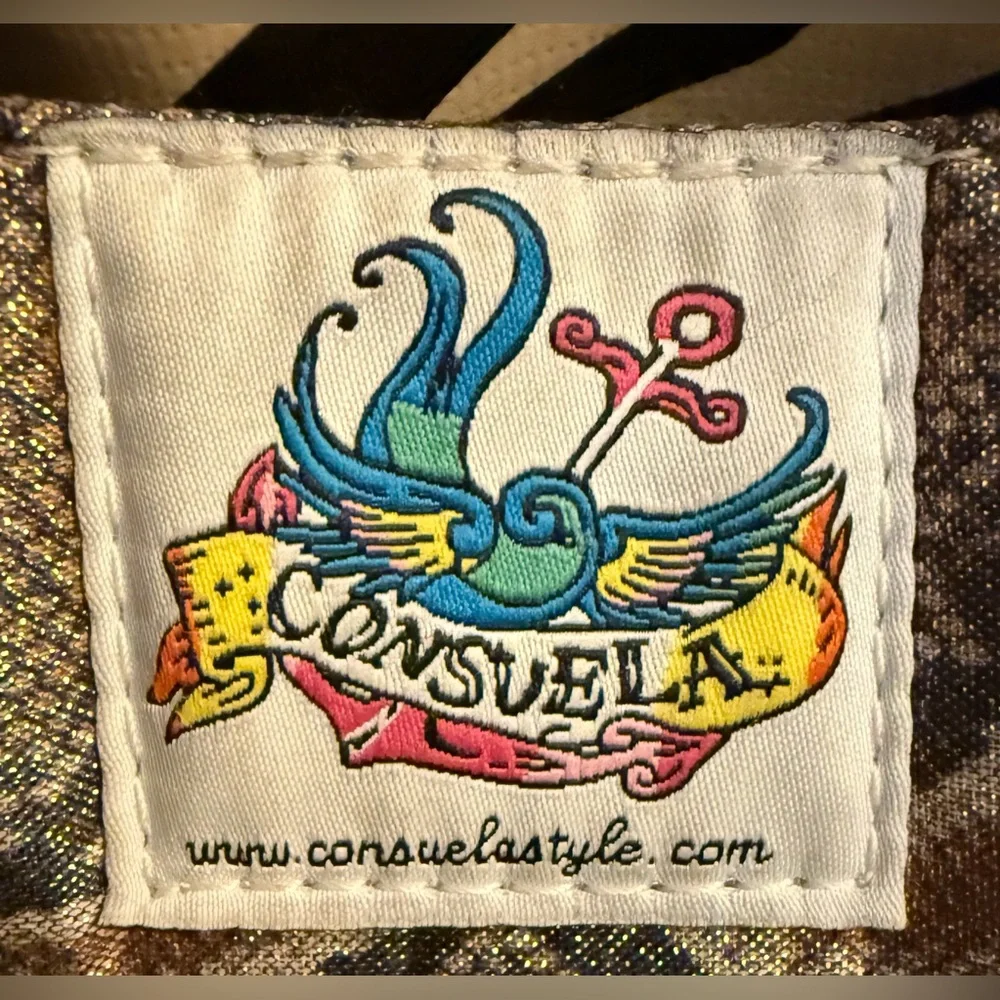 Consuela Tote Champagne & Animals 🩵 - Picture 11 of 14